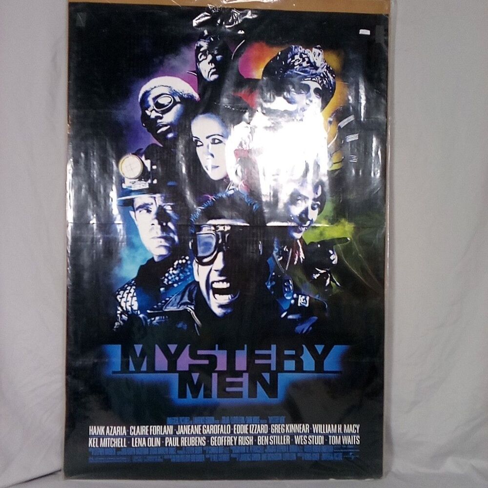 Mystery Men Movie Poster Original International Final 27x40 Paul Rubens Flat